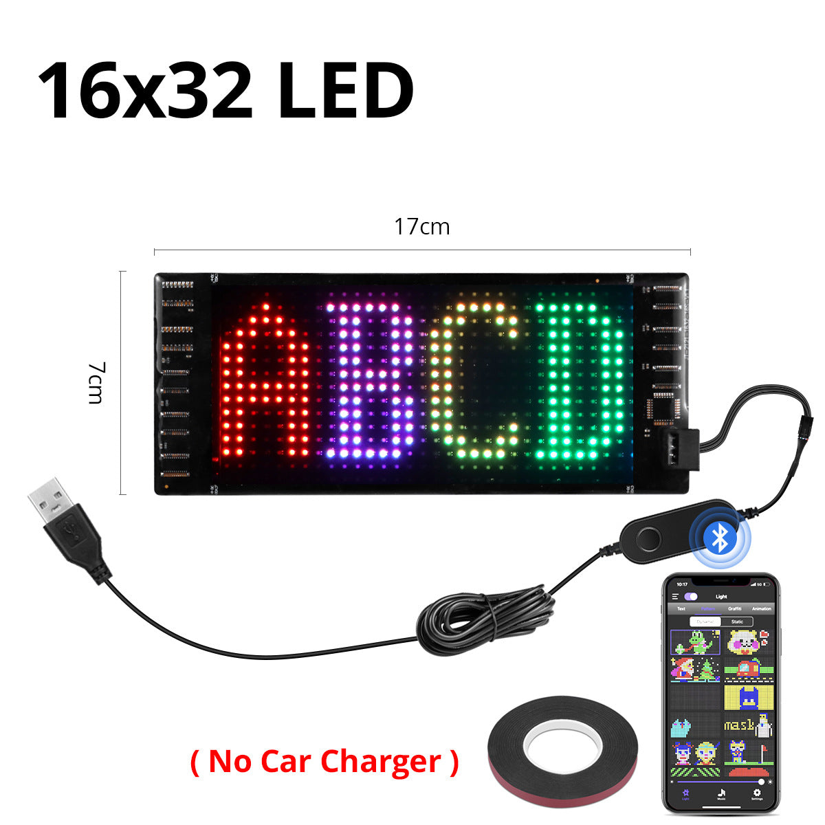 USB LED Pixel Matrix Soft Panel