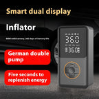 Taşınabilir Otomatik Şişirilebilir El Tipi Araba Pompası