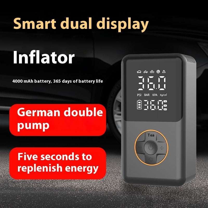 Taşınabilir Otomatik Şişirilebilir El Tipi Araba Pompası