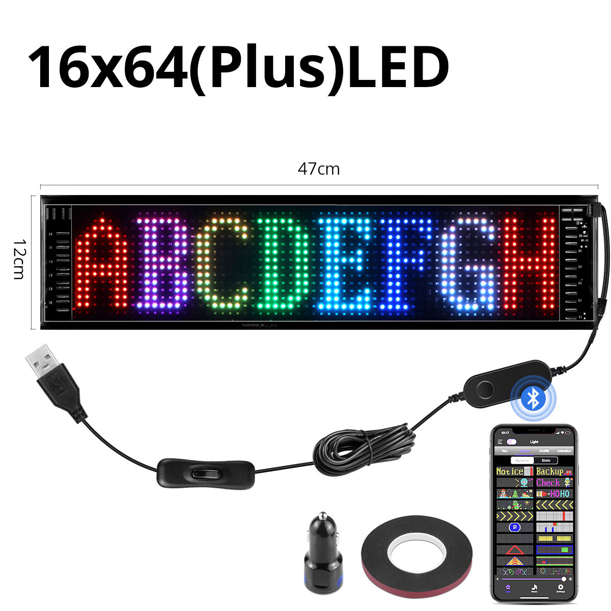 USB LED Pixel Matrix Soft Panel