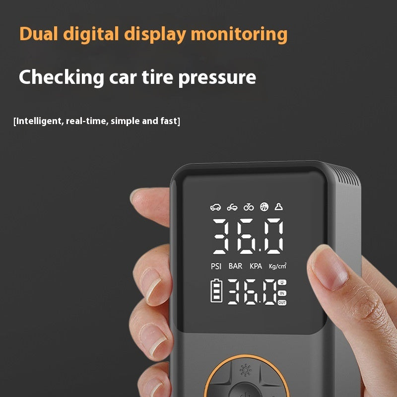 Taşınabilir Otomatik Şişirilebilir El Tipi Araba Pompası