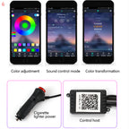 Araç Fiber LED Şerit