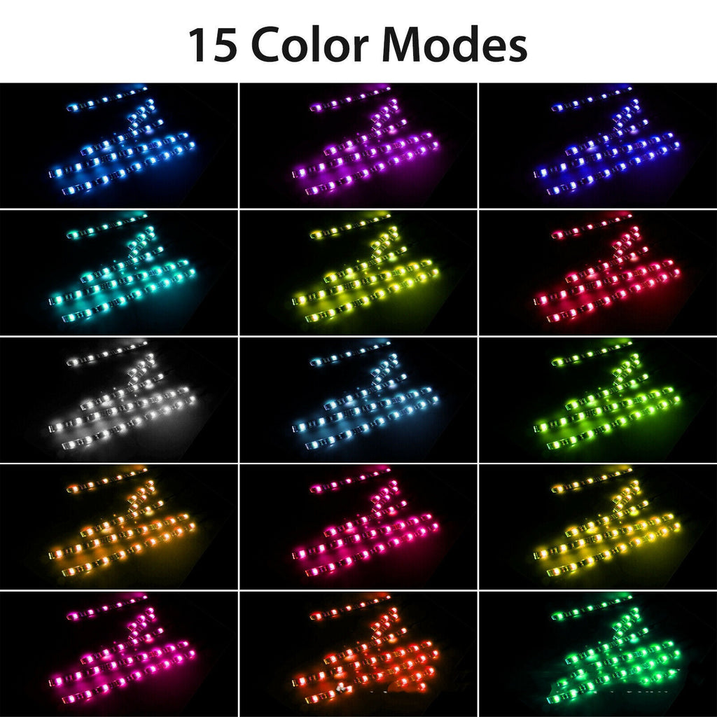 RGB Motosiklet LED Atmosfer Işığı