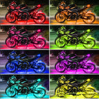 RGB Motosiklet LED Atmosfer Işığı