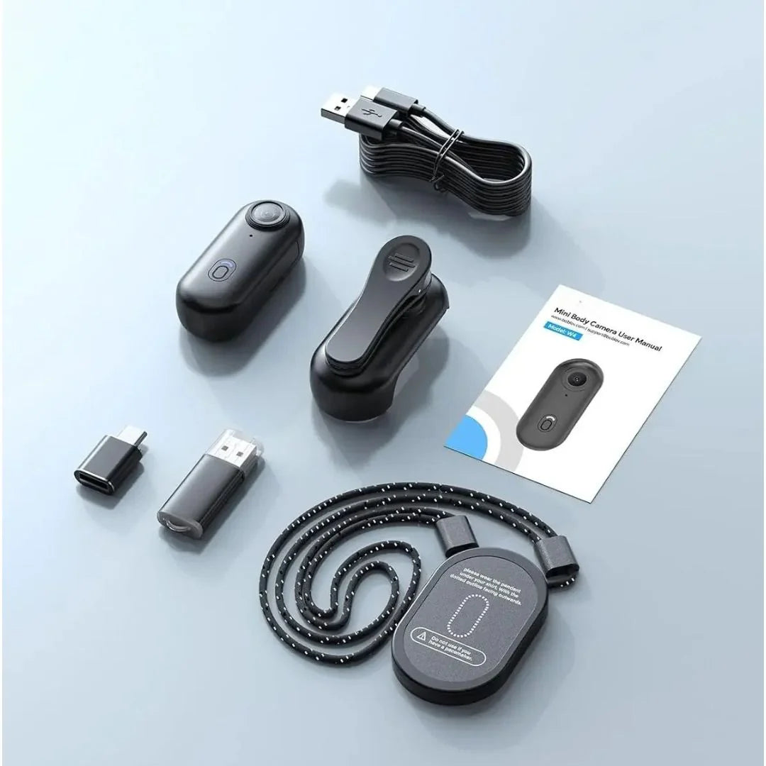 MiniPro Body Cam – 4K . 1080P | 128GB