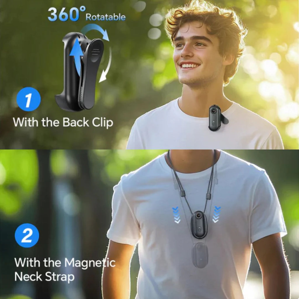 MiniPro Body Cam – 4K . 1080P | 128GB