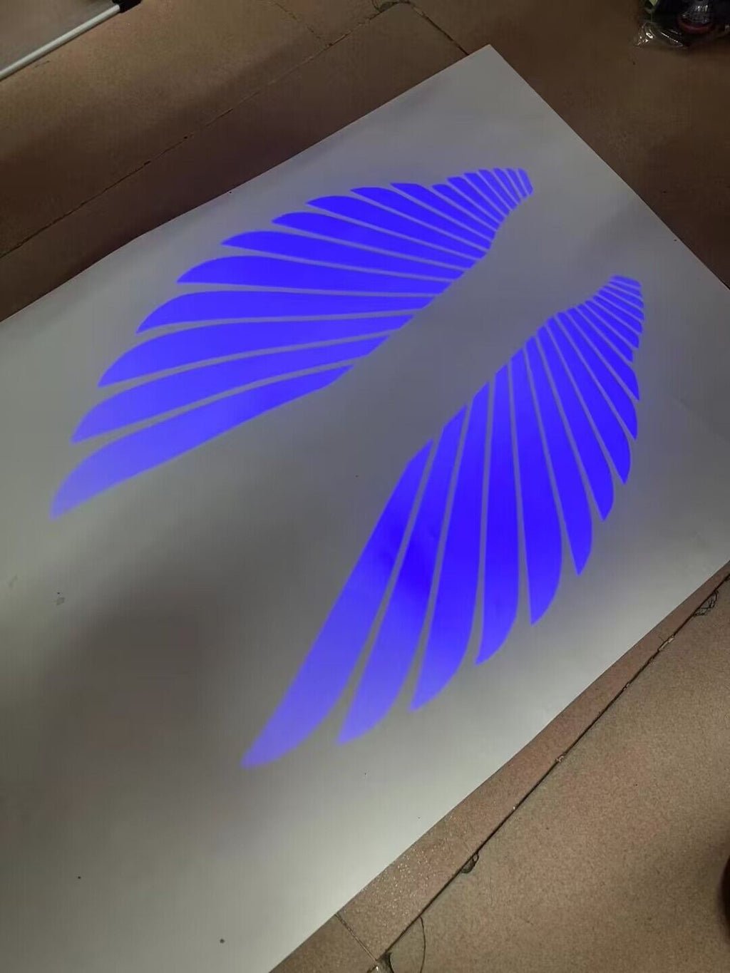 Melek kanadlı Led İşık