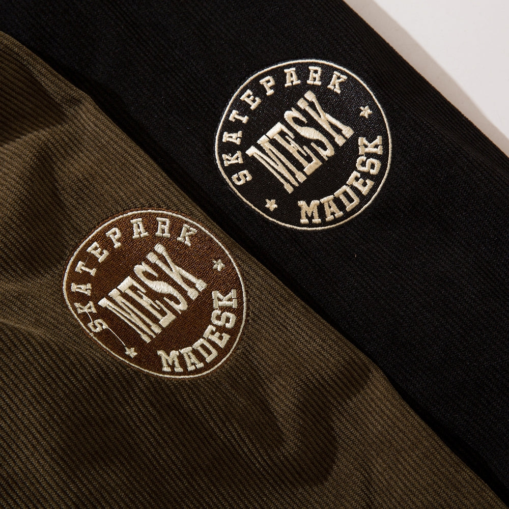 Amerikan Tarzı Havlu Kumaş Nakışlı Harfli Hırka Ceket