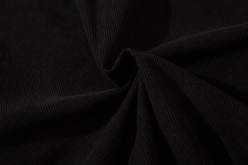 Amerikan Tarzı Havlu Kumaş Nakışlı Harfli Hırka Ceket