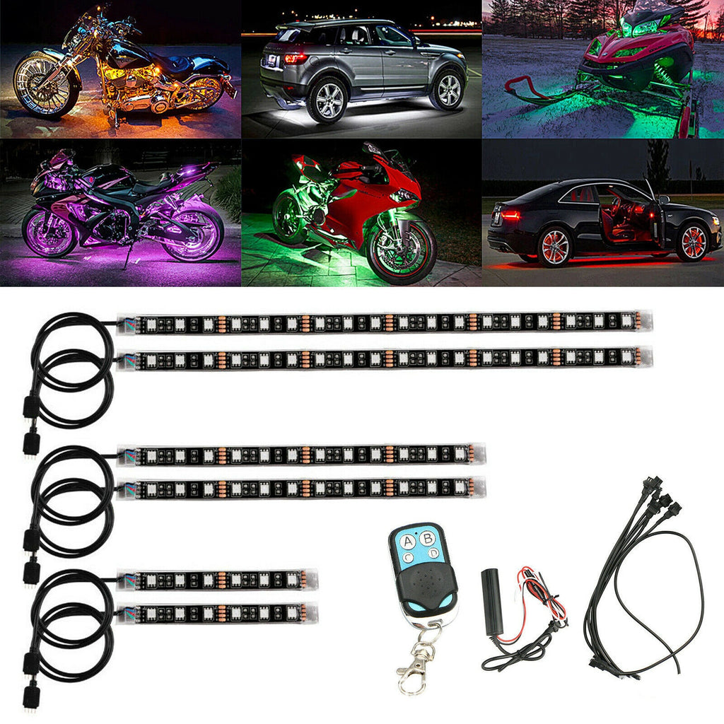 RGB Motosiklet LED Atmosfer Işığı