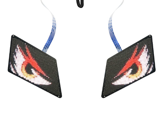 LED Şeytan Gözlü Akıllı Reklam Sırt Çantası