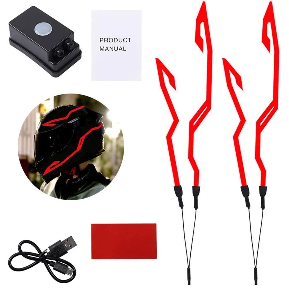 Moto Kask Işık Şeridi